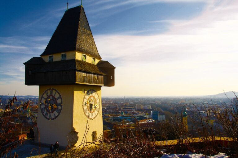 Clocktower Symbol of City Graz