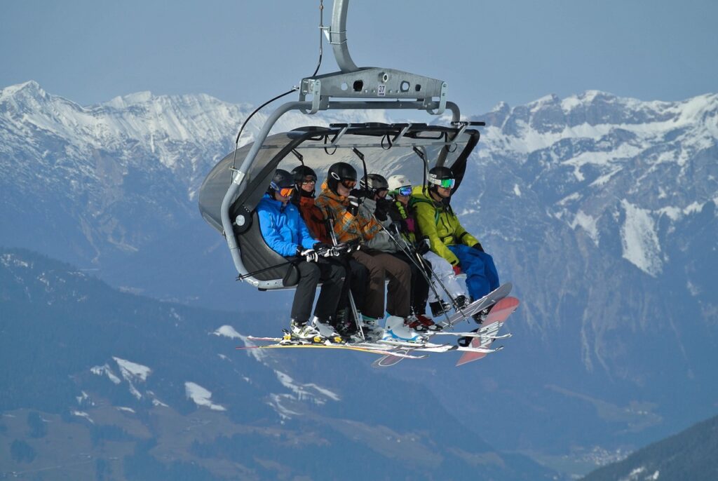 Skiing in Austria